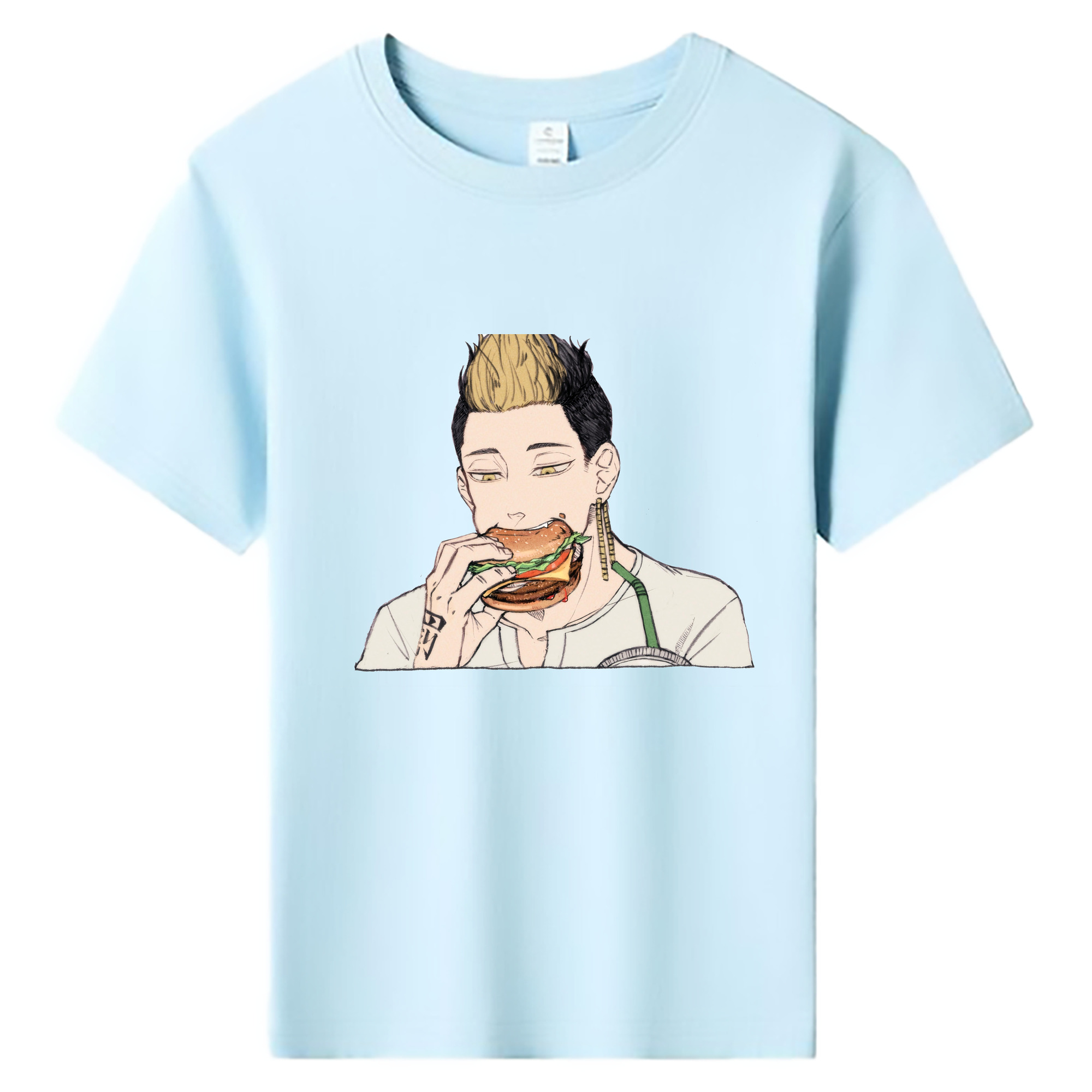 （画像用） 東京リベンジャーズ Tokyo Revengers 綿100％キッズTシャツ（フロントプリント）